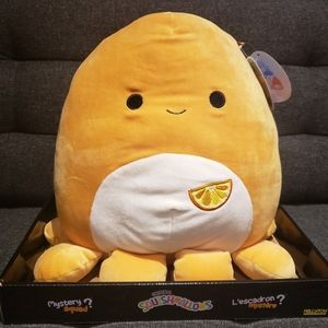 Squishmallow 12" New Veronica Octopus  Orange